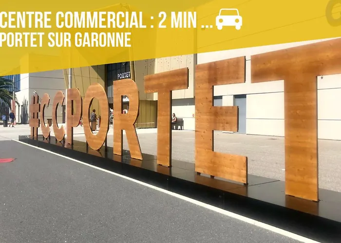Apartment T3 Strategique - Parking - Acces A64
